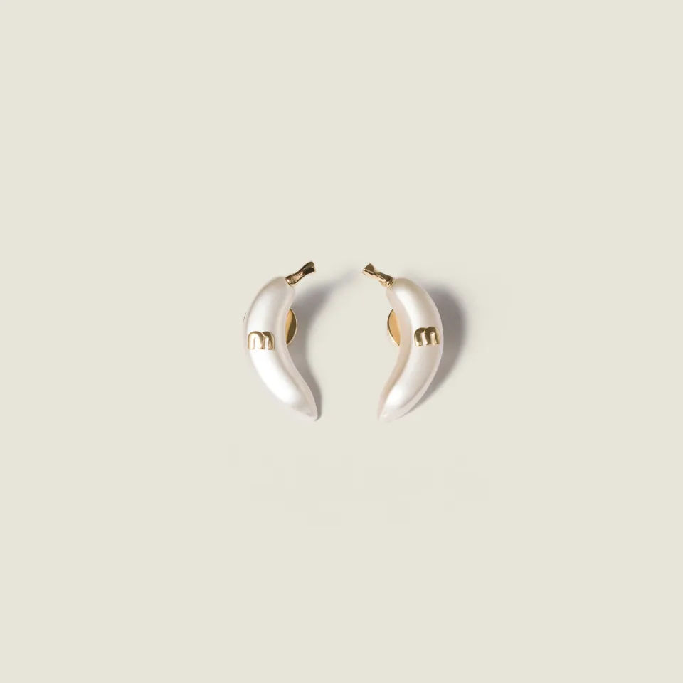 Metal earrings