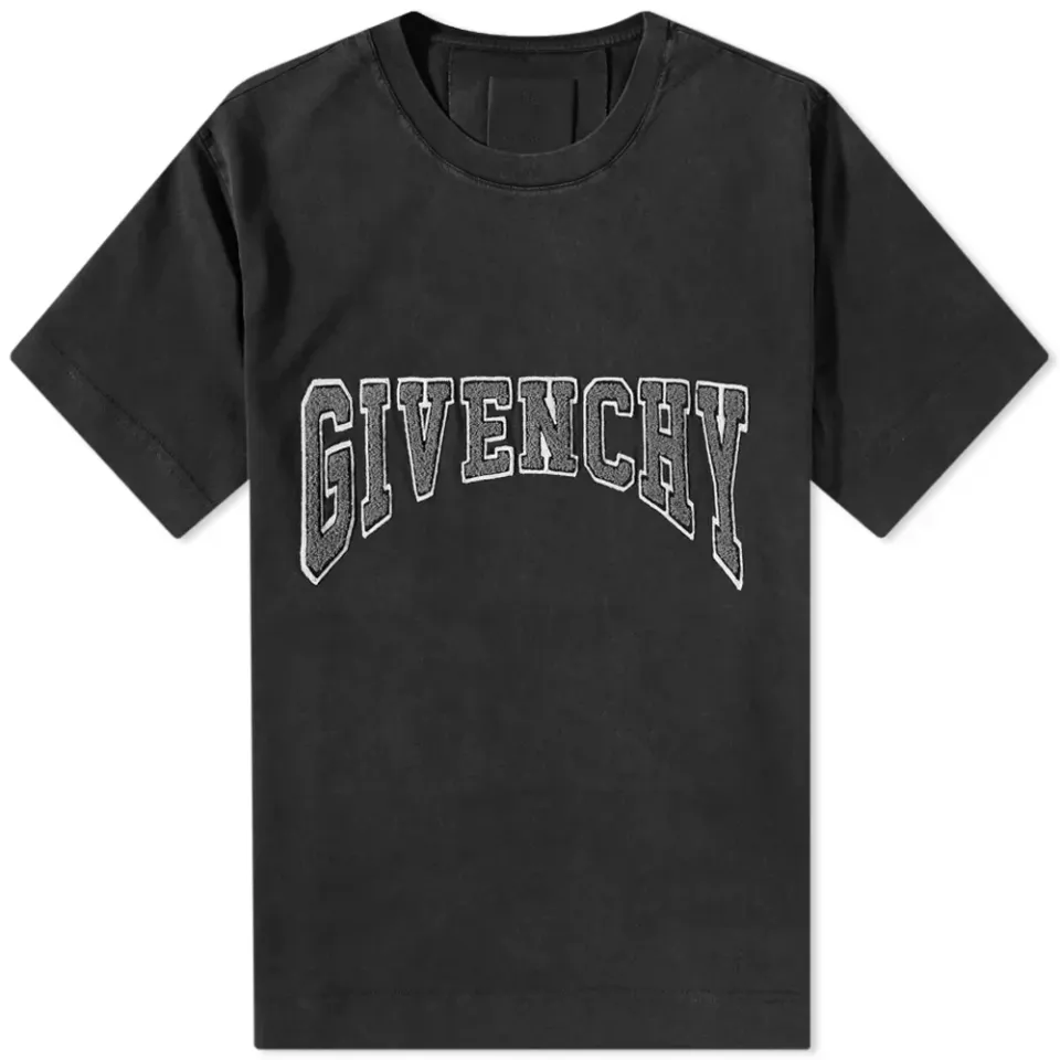 Embroidered College Logo Tee