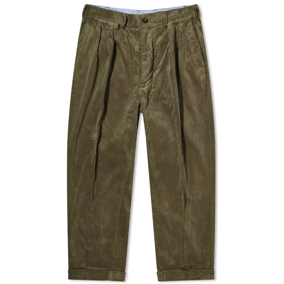 2 Pleat Corduroy Pant