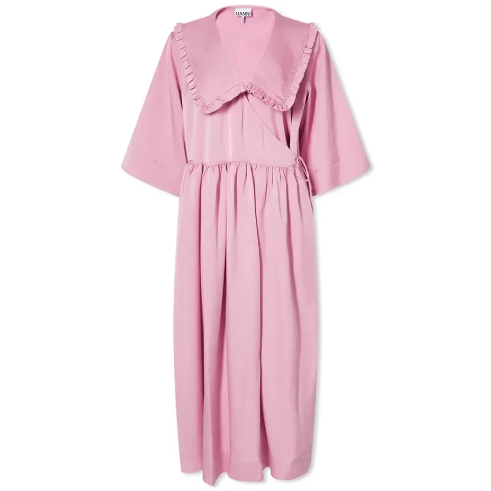 Peter Pan Collar Smock Dress