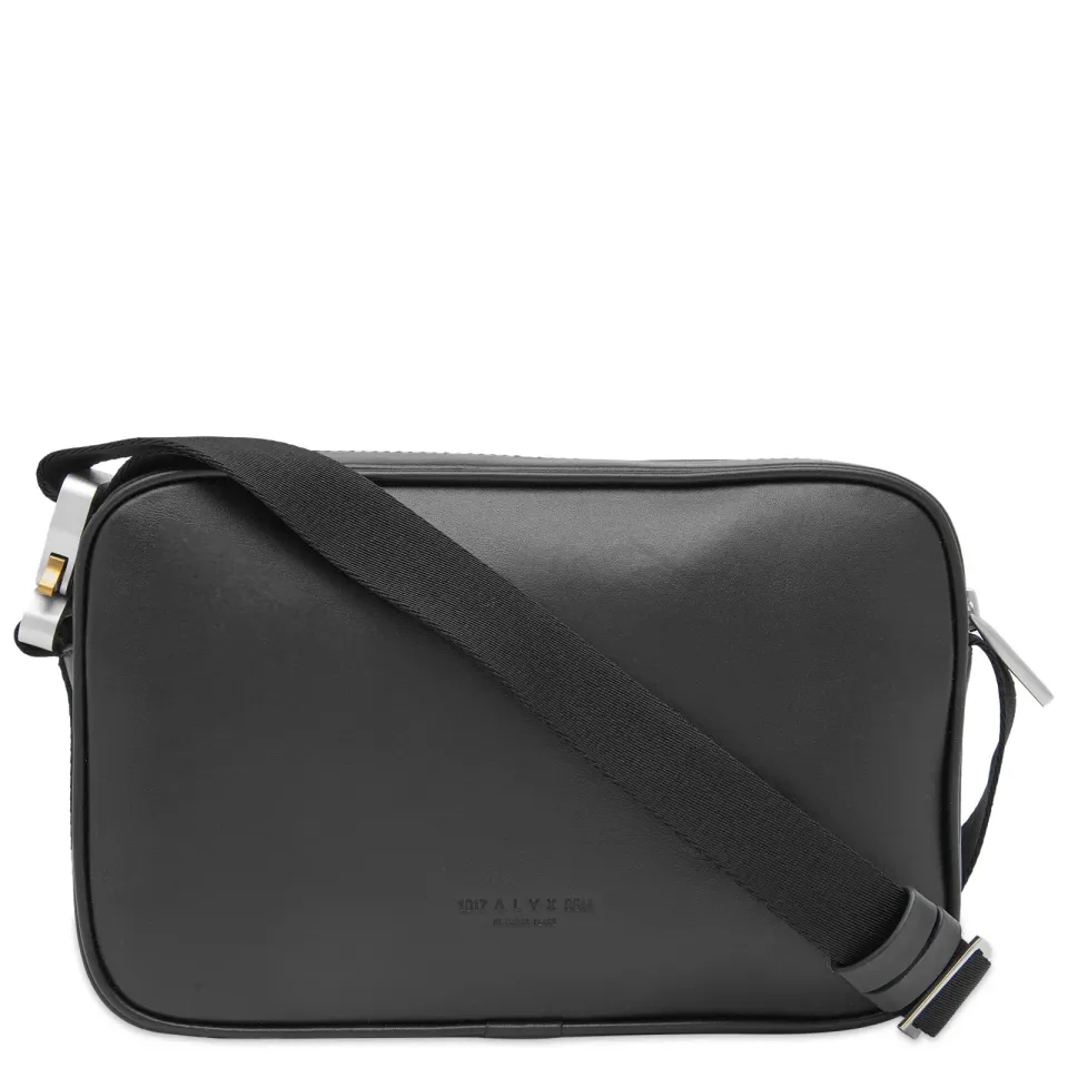 Leather Buckle Crossbody Bag