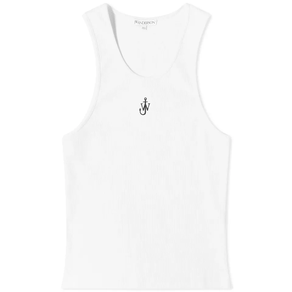 Anchor Embroidery Tank Vest