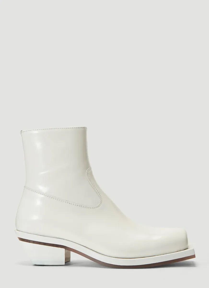 Squared-Toe Cowboy Boots