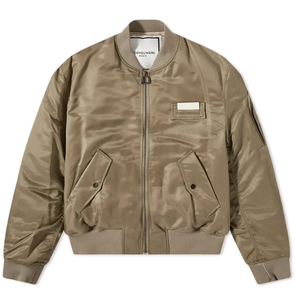 Logo Bomber Jacket