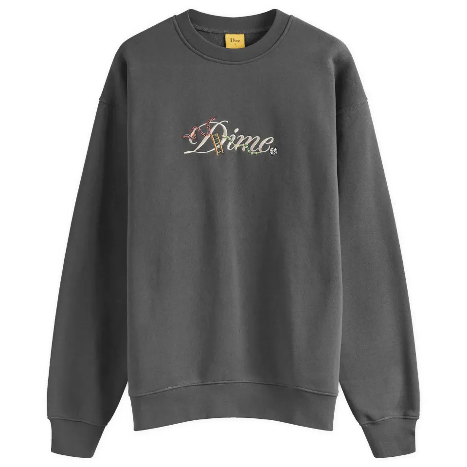 Cursive Snake Crew Sweatshirt