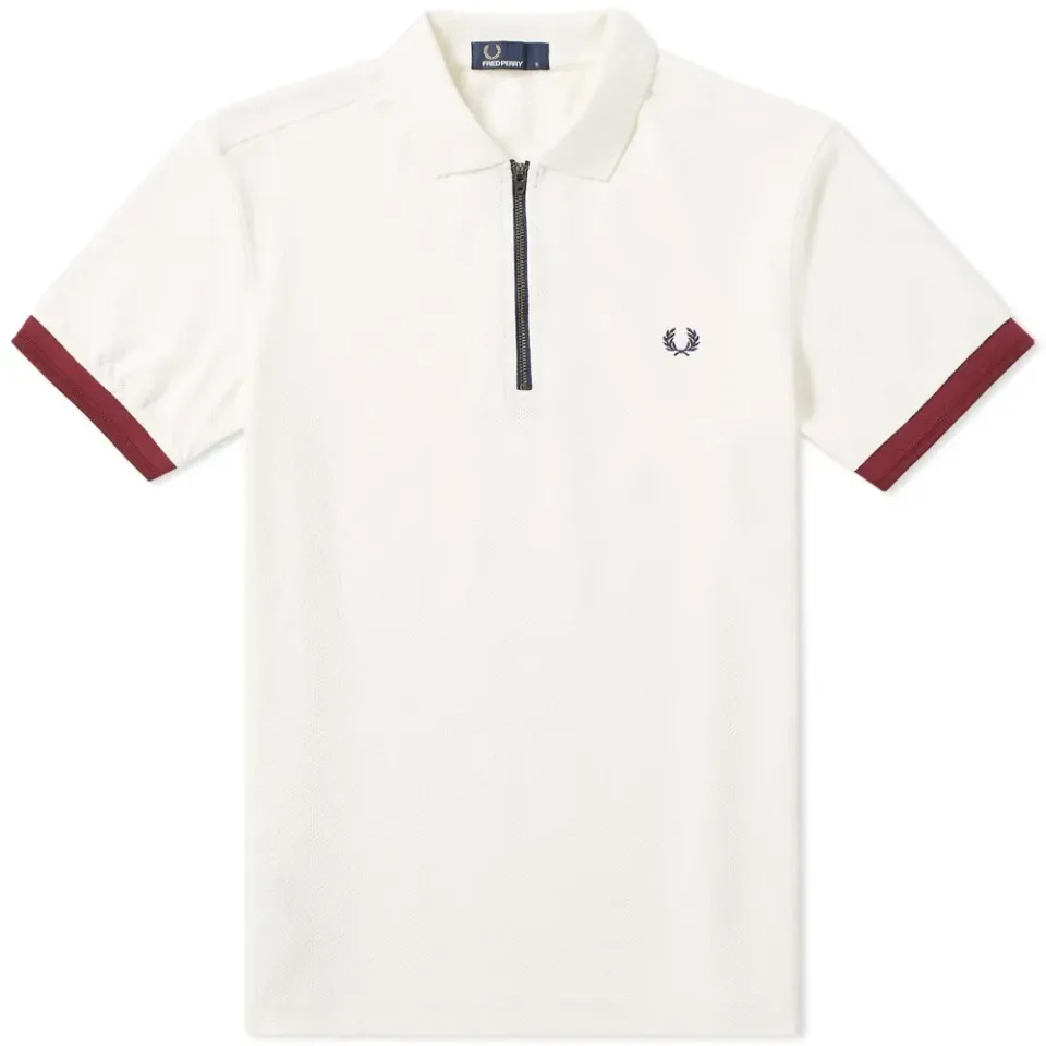 Fred Perry Zip Neck Polo