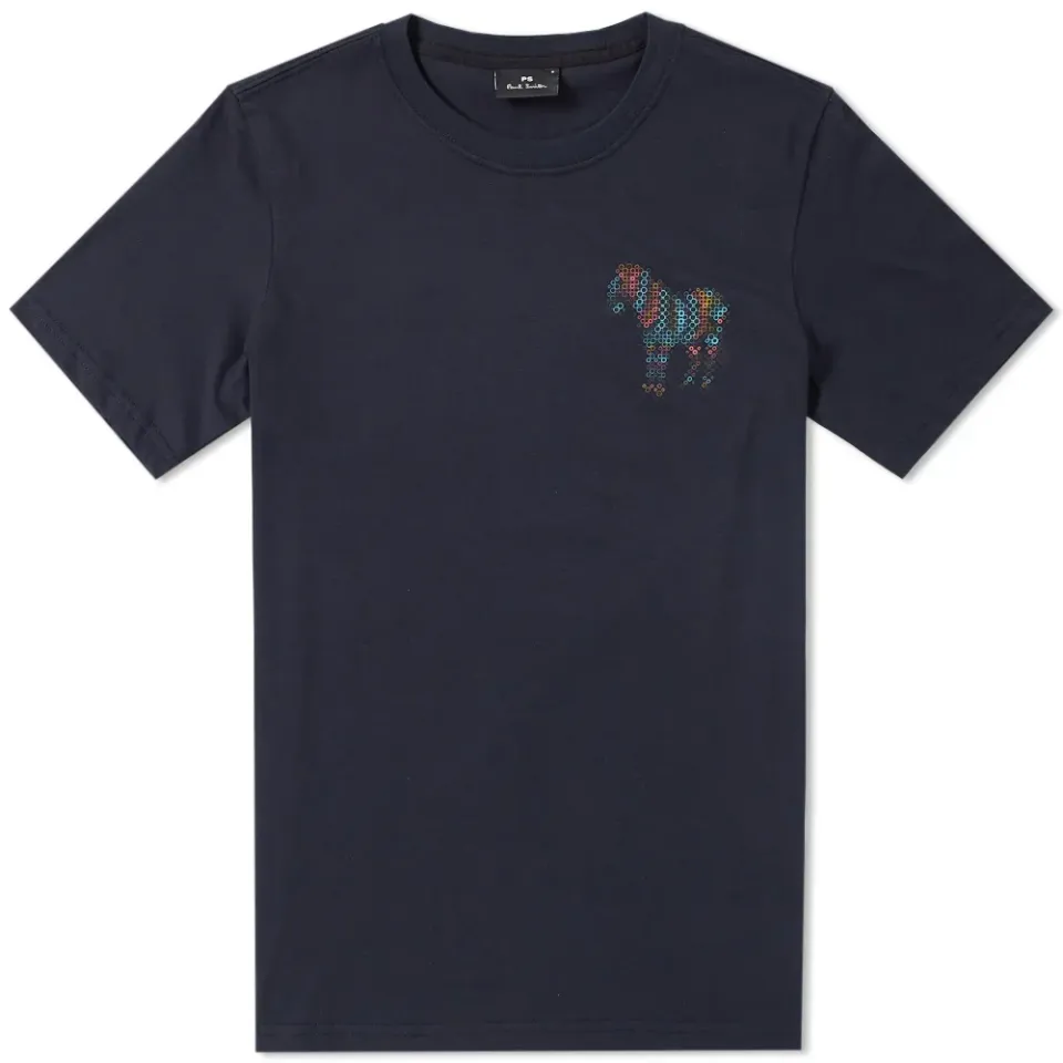 Pixelated Zebra Tee