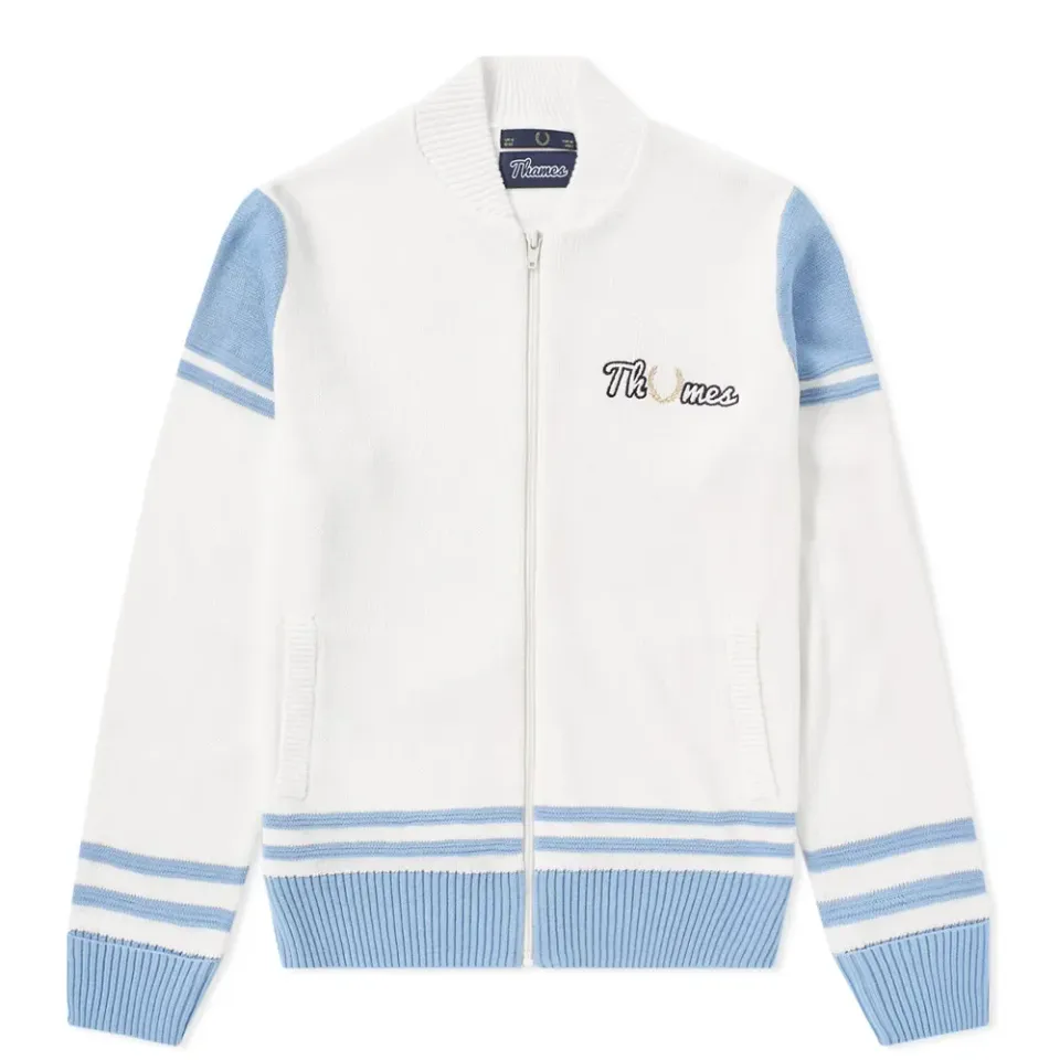 Fred Perry x Thames Women's Knitted Zip Bomber