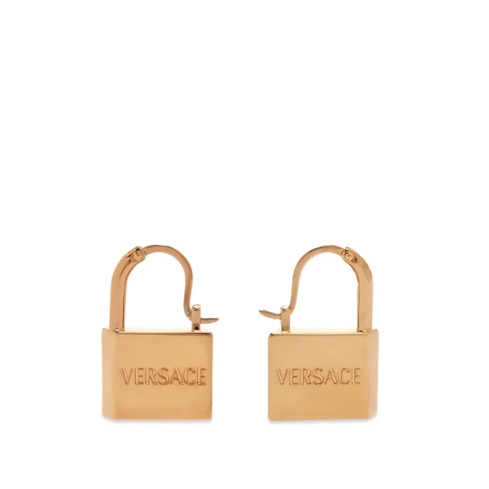Padlock Logo Earrings