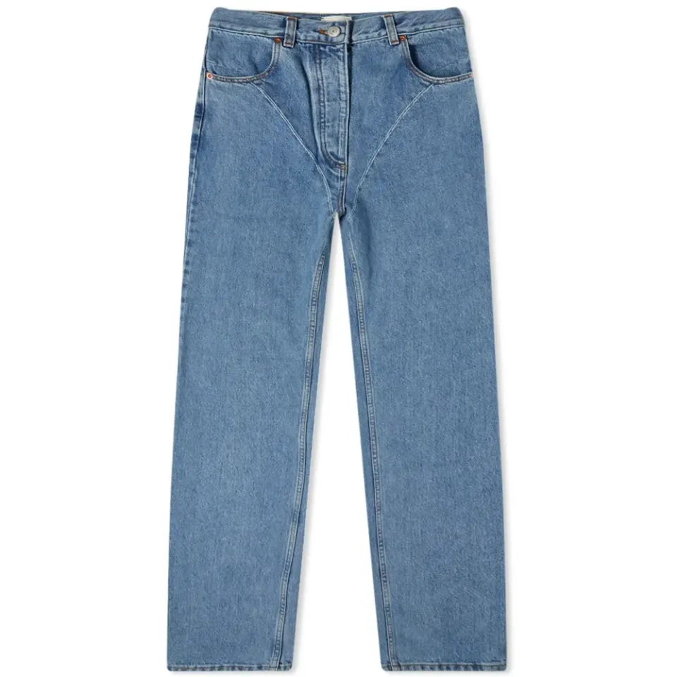 Straight Leg Denim Pant