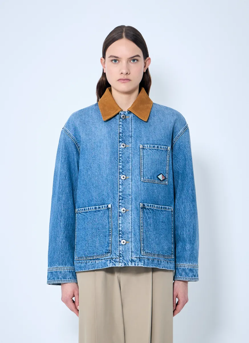 Vintage Indigo Denim Jacket