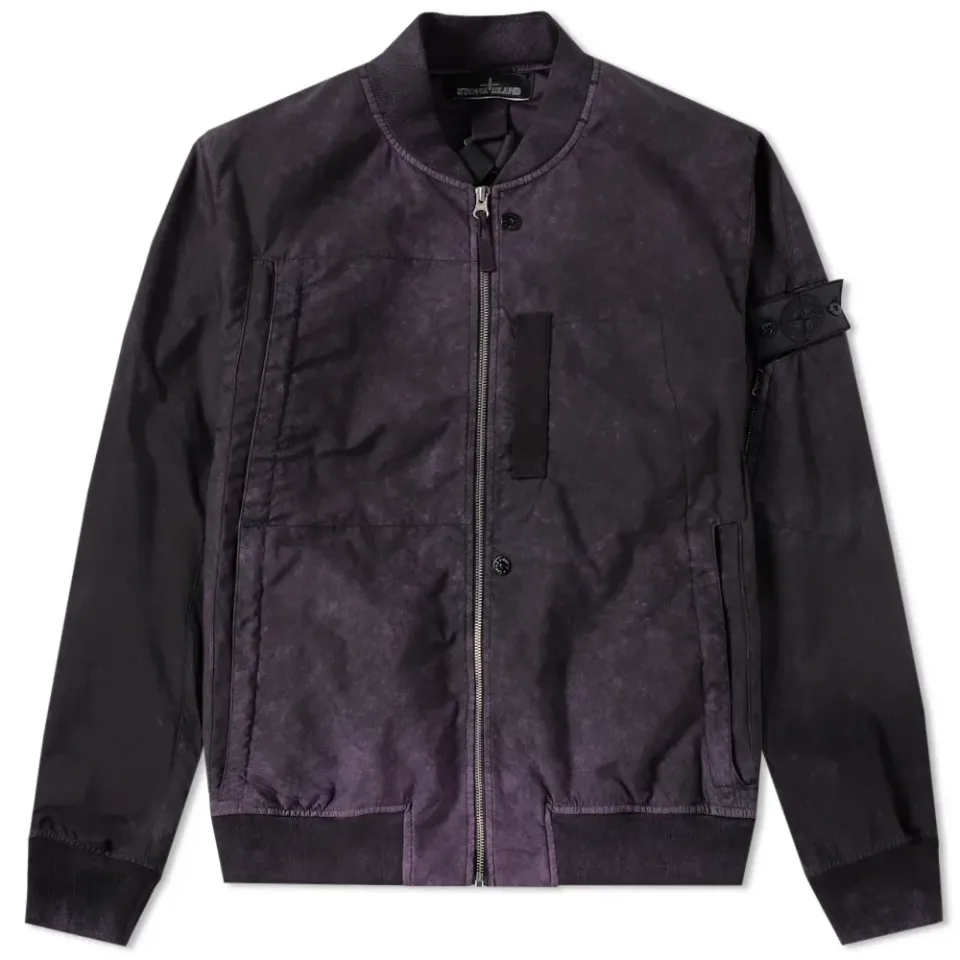 Garment Dyed Bomber Jacket