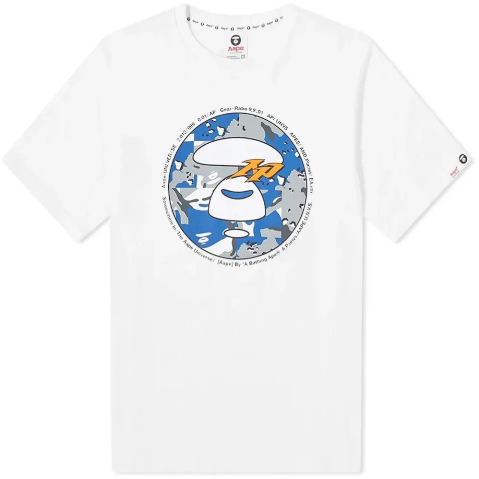 AAPE Camo Moon Face Tee