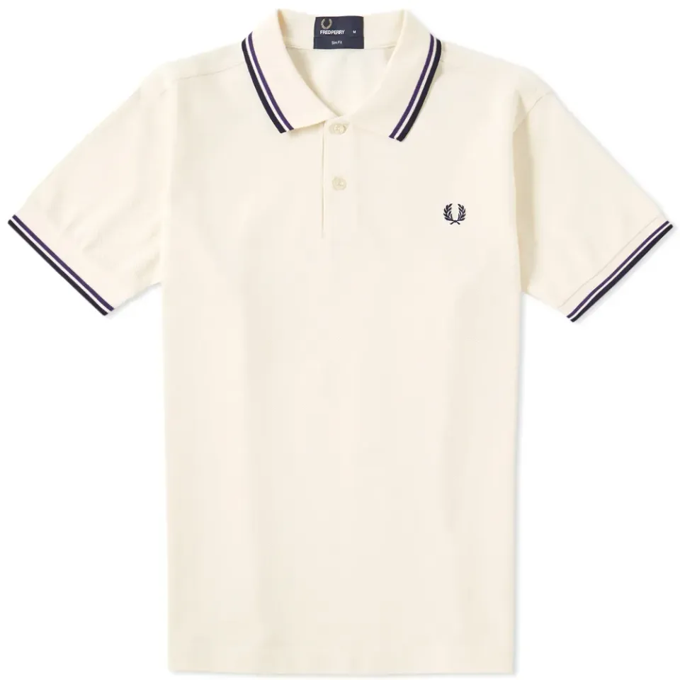 Fred Perry Slim Fit Twin Tipped Polo