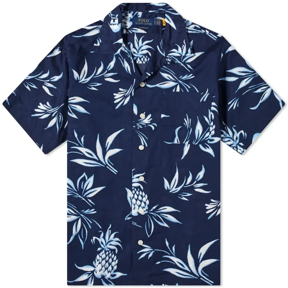 Floral Print Vacation Shirt