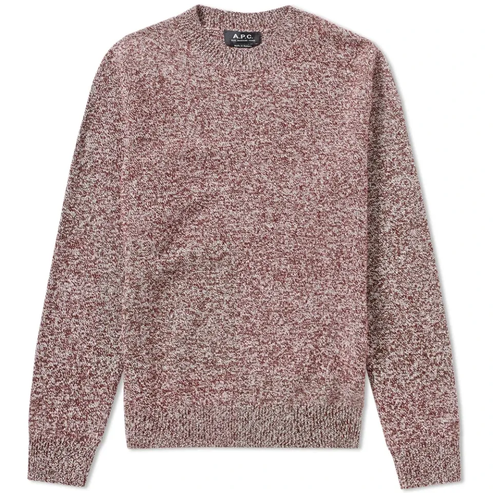 A.P.C. Robert Marl Crew Knit