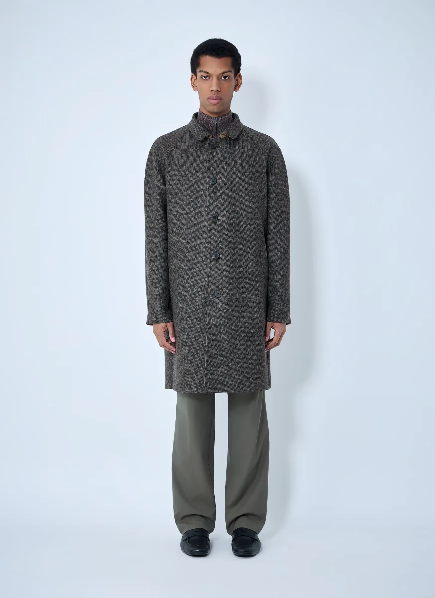 Reversible Buttoned Coat