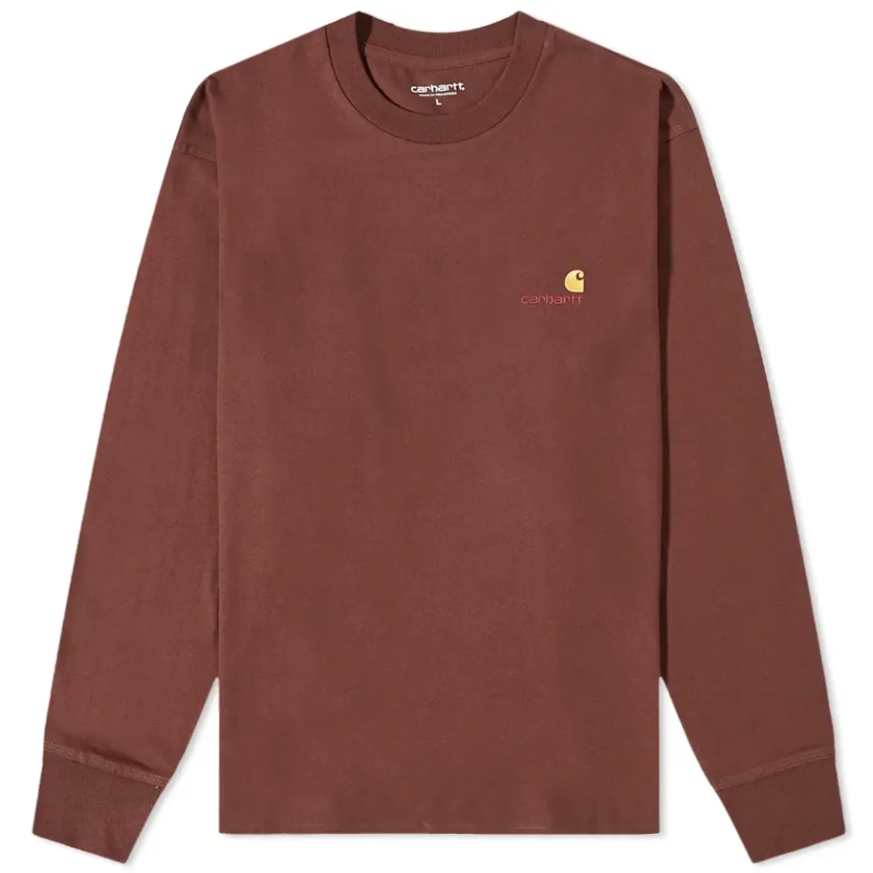 Long Sleeve American Script T-Shirt