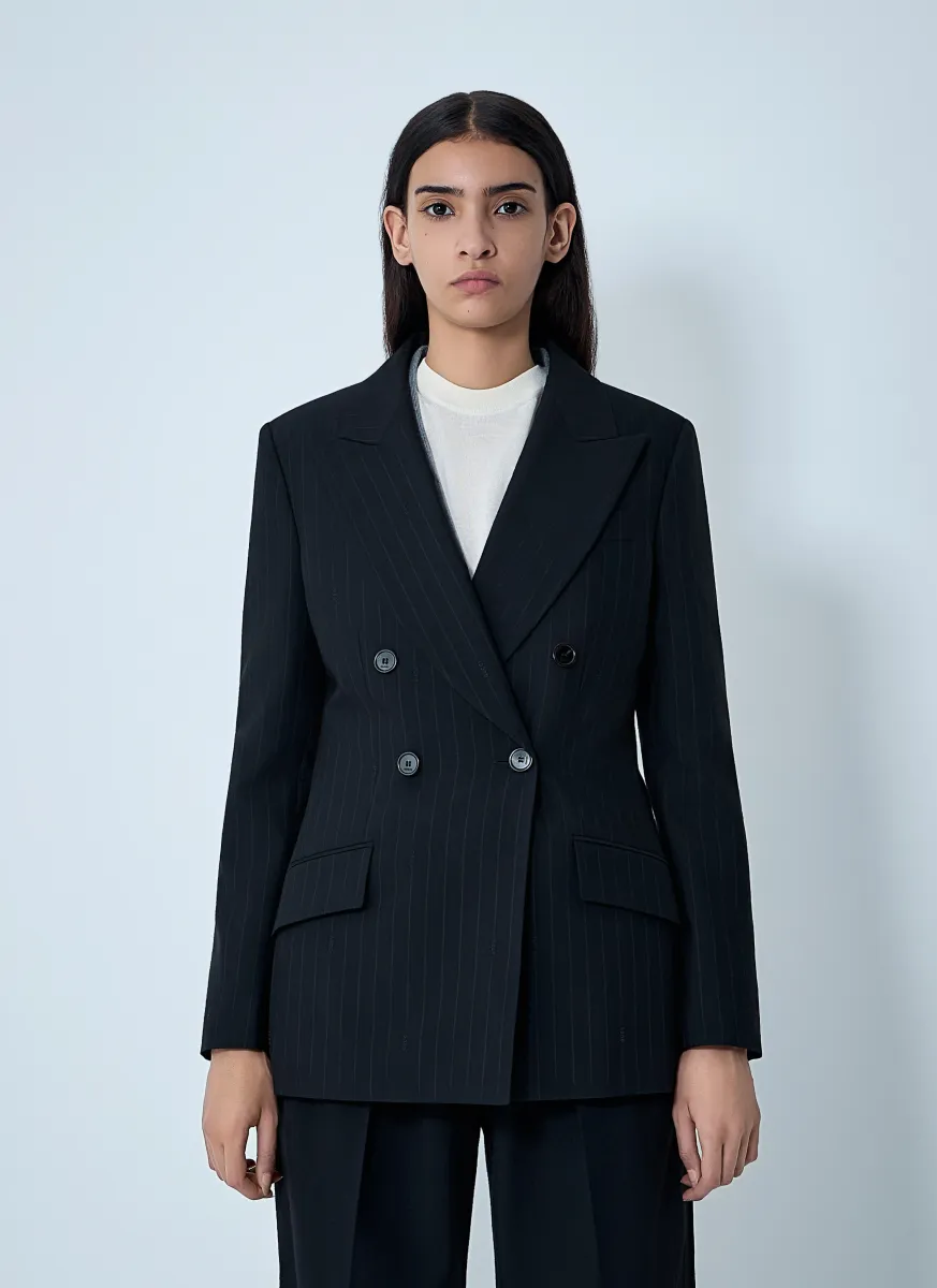 Double-Breasted Blazer