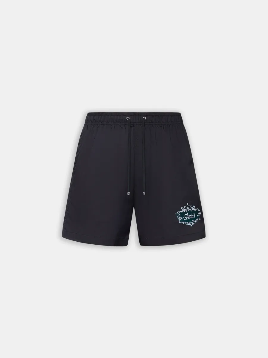CHATEAU CREST SWIM TRUNK - Black