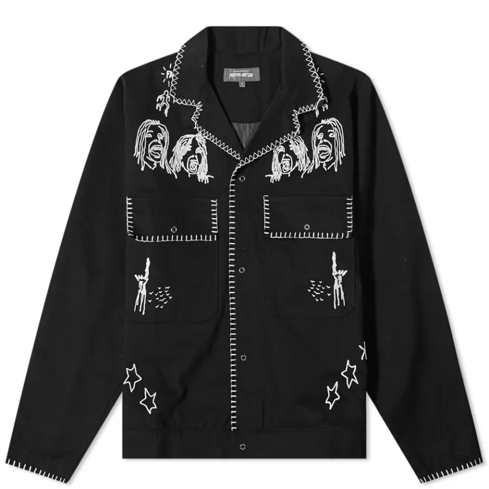 Embroidered Mechanics Jacket