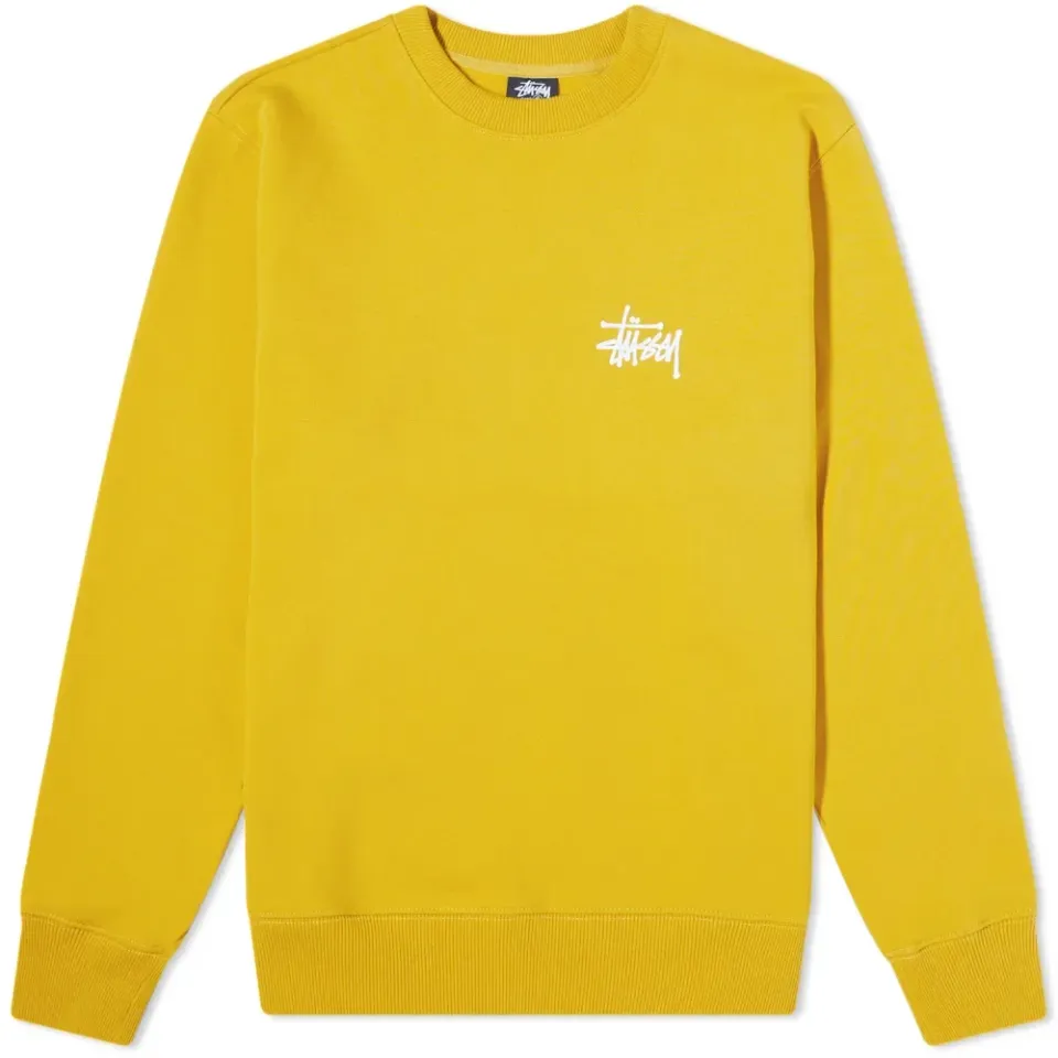 Basic Stussy Crew Sweat