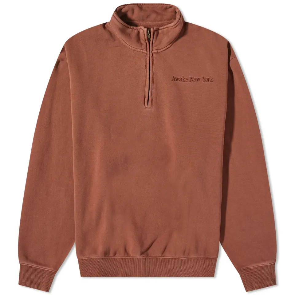 Logo Quarter Zip Sweat