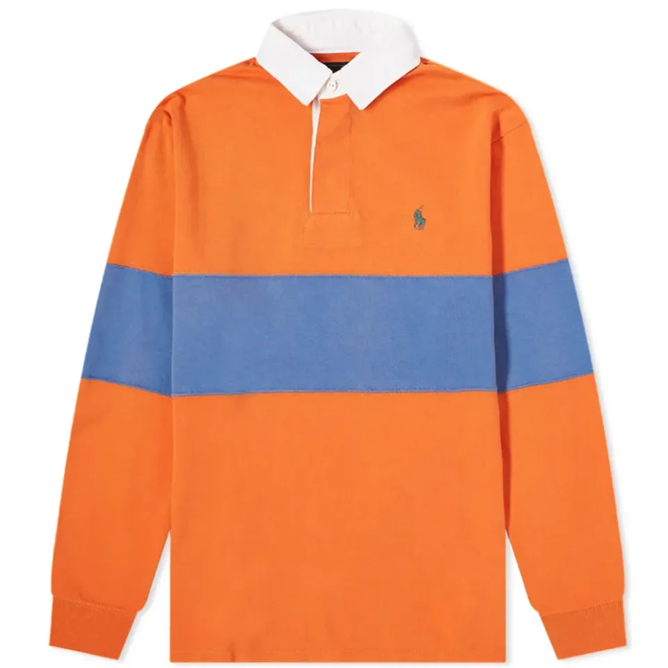 Bold Stripe Rugby Shirt
