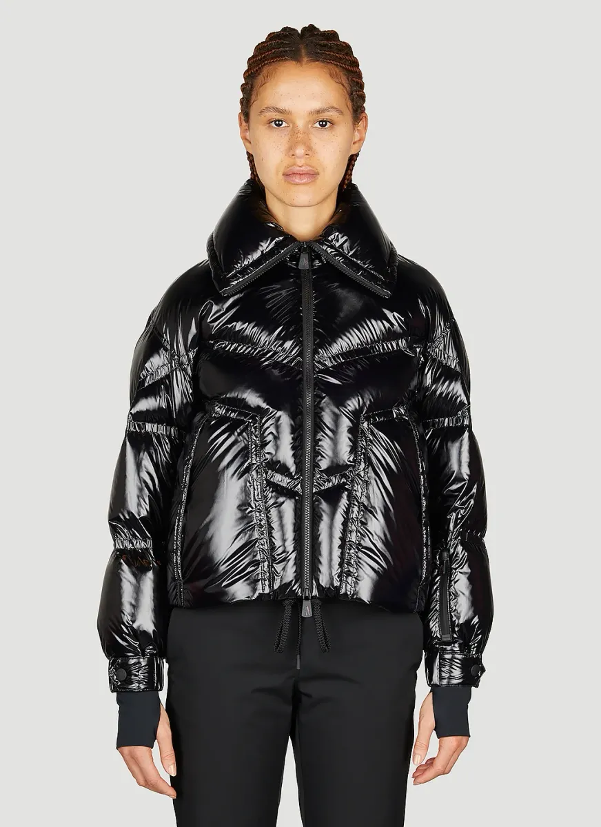 Cluses High-Shine Bomber Jacket