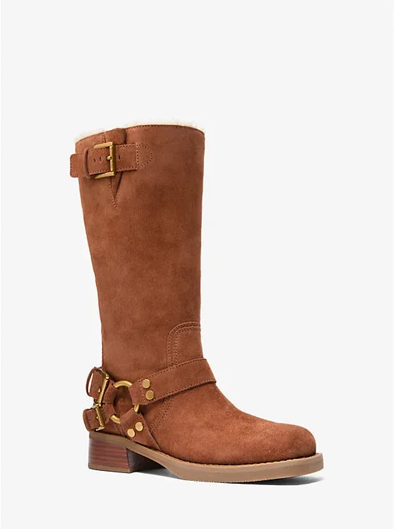 Crosby Suede Moto Boot
