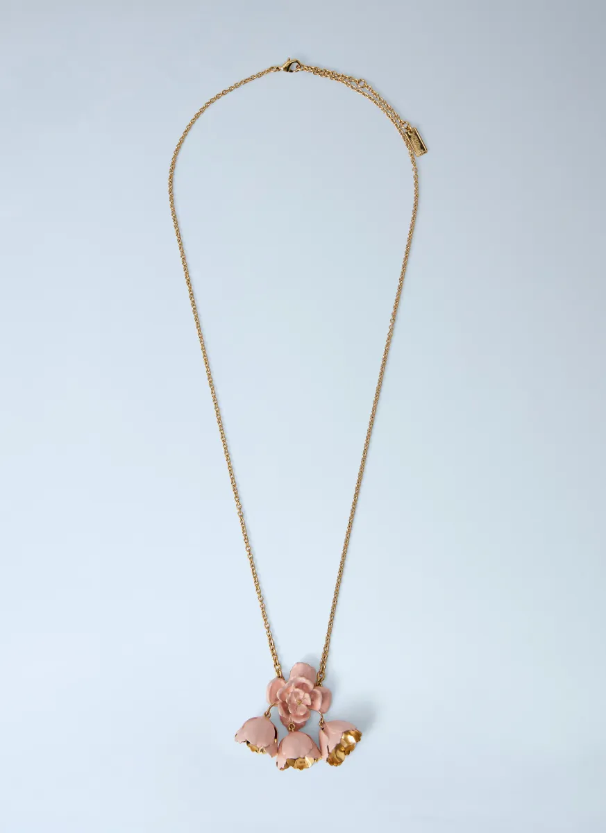 Floral Pendant Necklace
