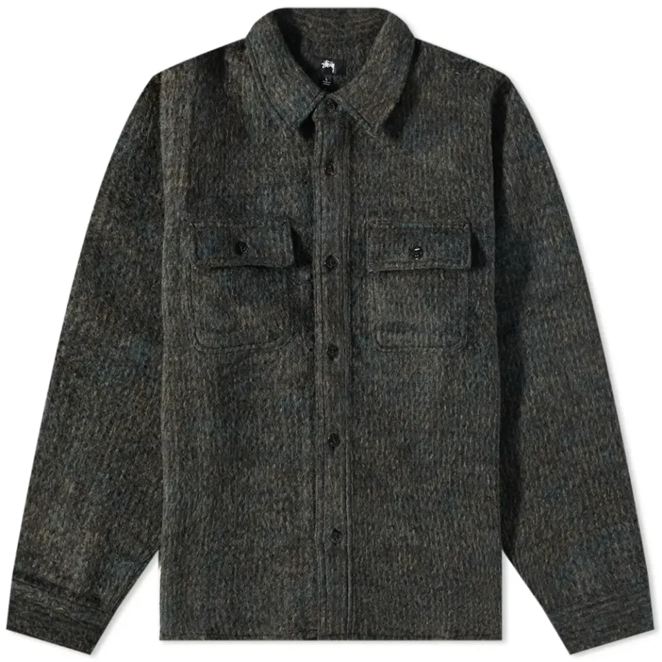 Speckled Wool Cpo Shirt