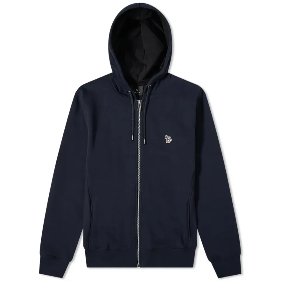 Zebra Zip Hoodie