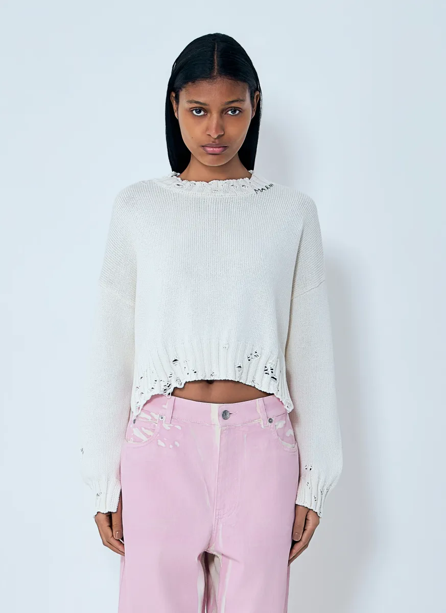 Logo Motif Sweater