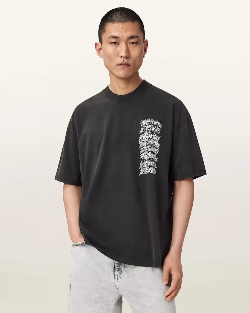 Repeat Short Sleeve Oversized T-Shirt