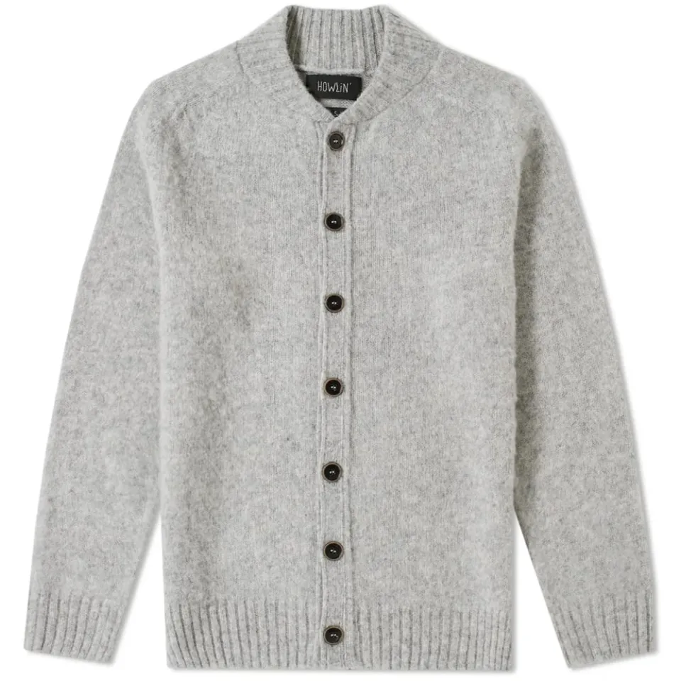 Howlin' Four Eyes Baseball Cardigan
