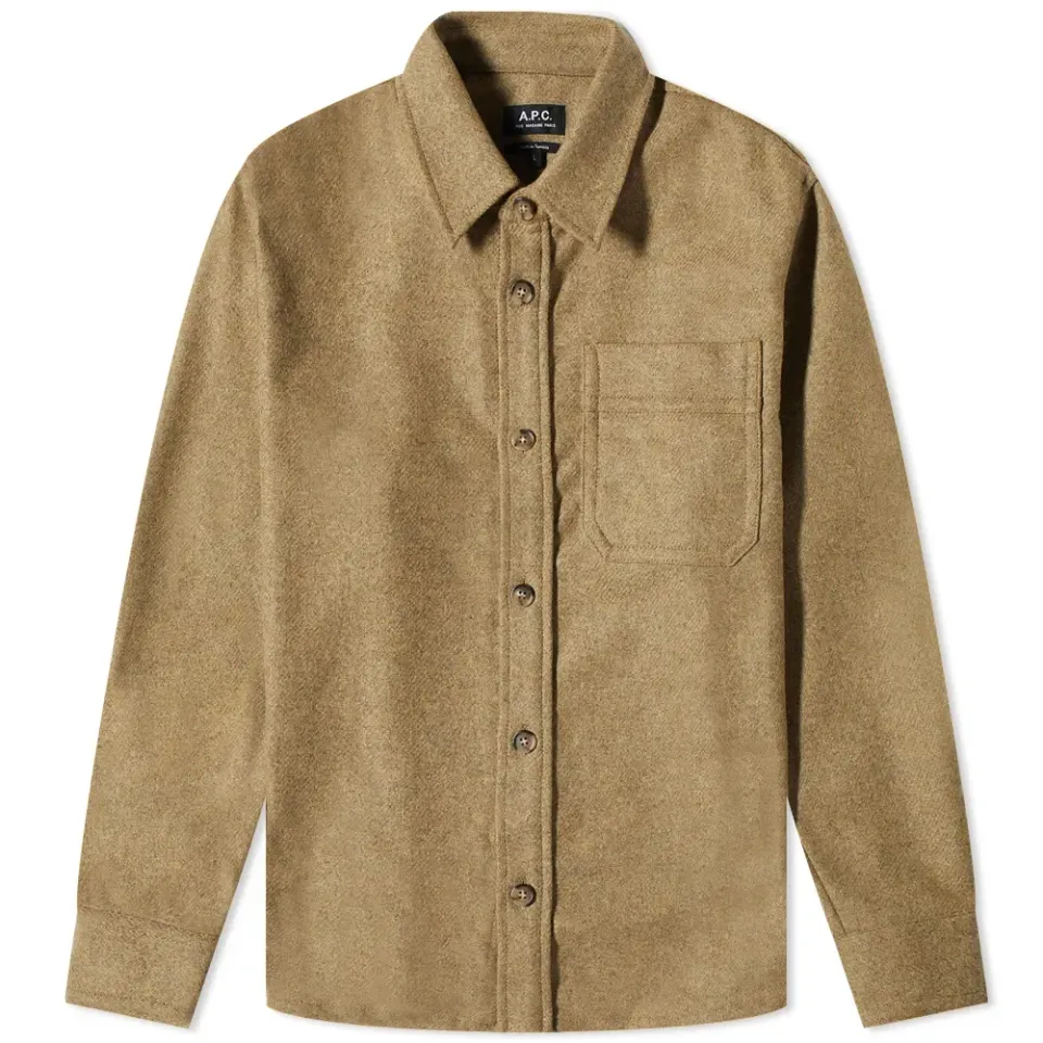 A.P.C. Basile Wool Overshirt