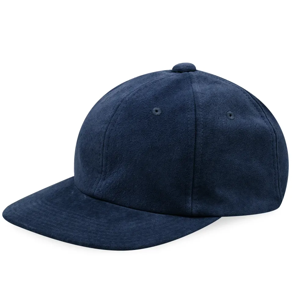 8 Panel Water Repellent Suede Cap