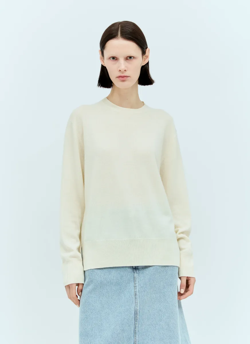 Cashmere Knit Crewneck Sweater