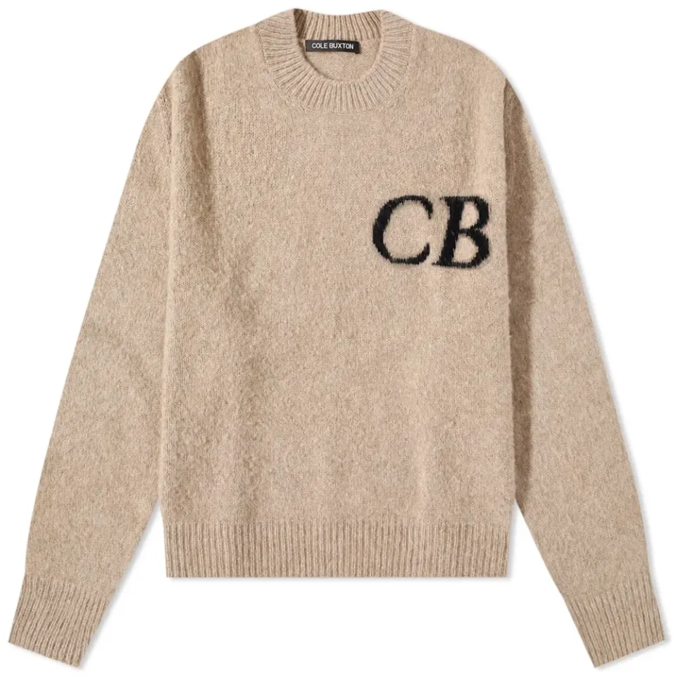 Intarsia Crew Knit