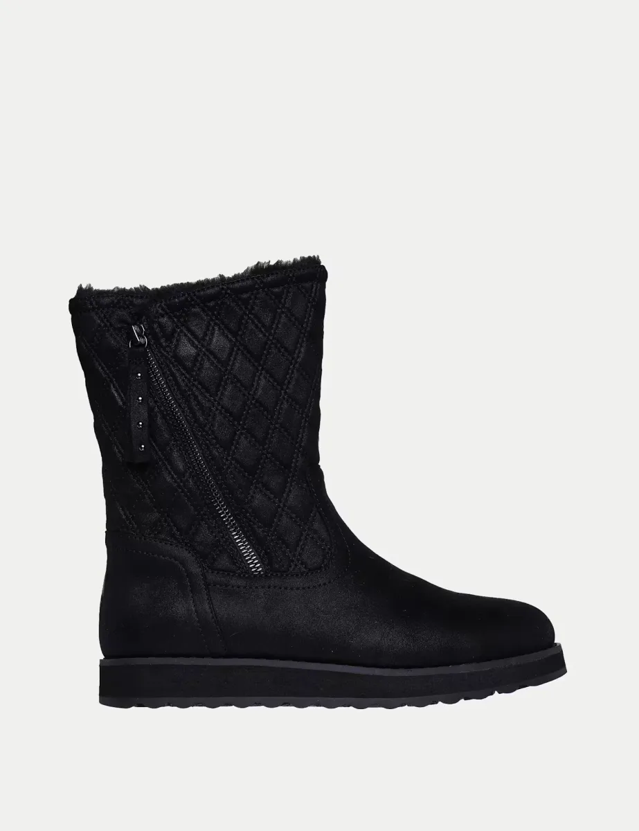 Keepsakes Flat Boots Black