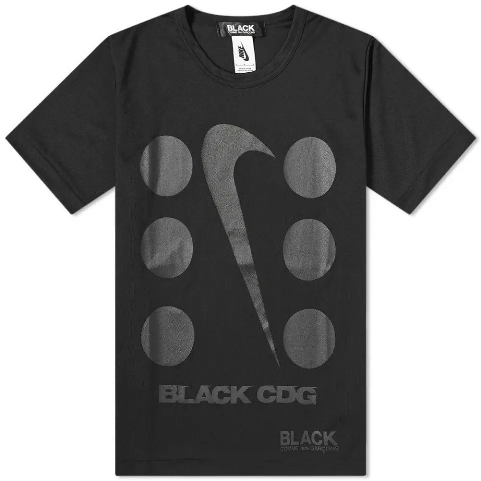 Comme des Garcons Black x Nike Polyester Jersey Tee