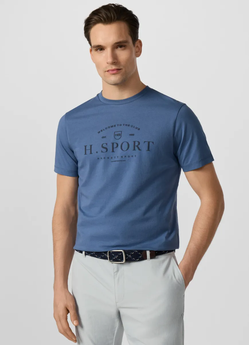 Classic Fit Branded Script Graphic T-Shirt