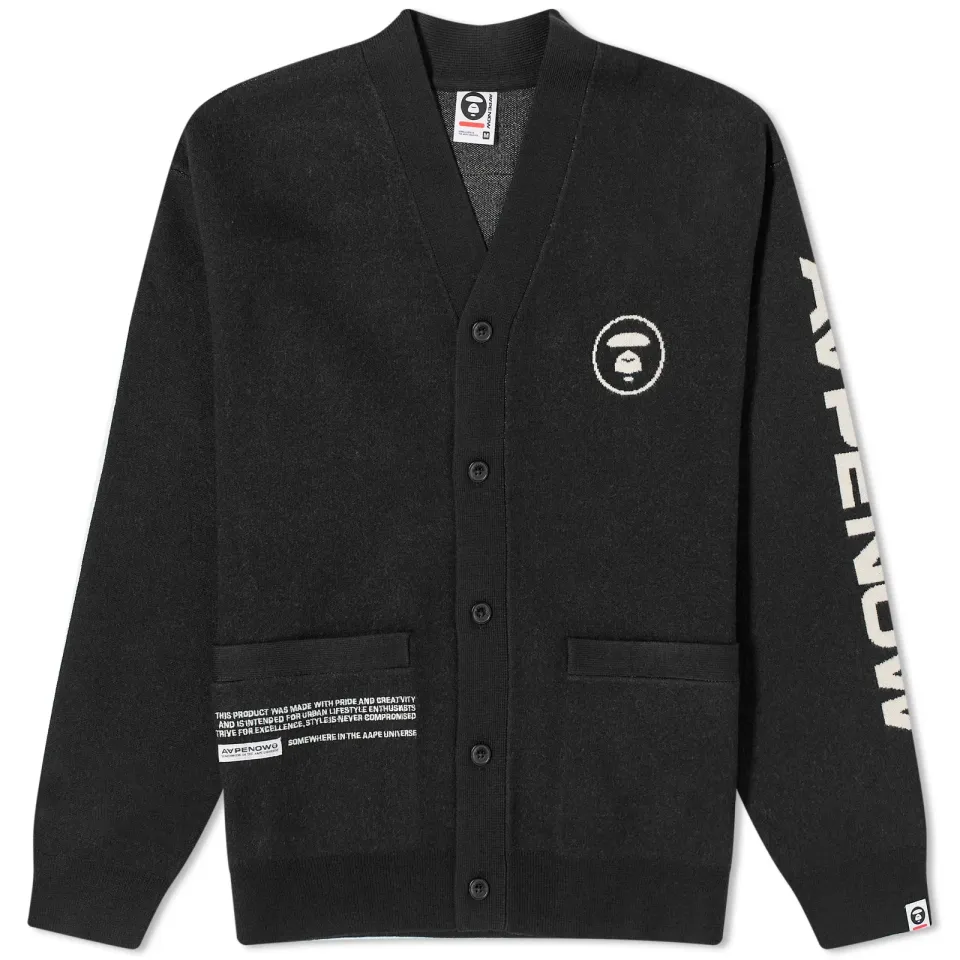 AAPE Now Knitted Cardigan