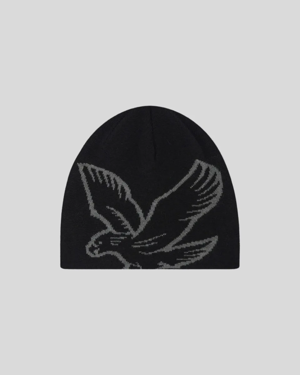 Eagle Logo Jacquard Beanie