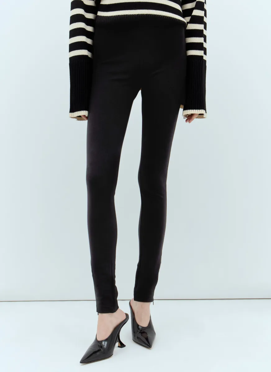 Zip Cuff Leggings