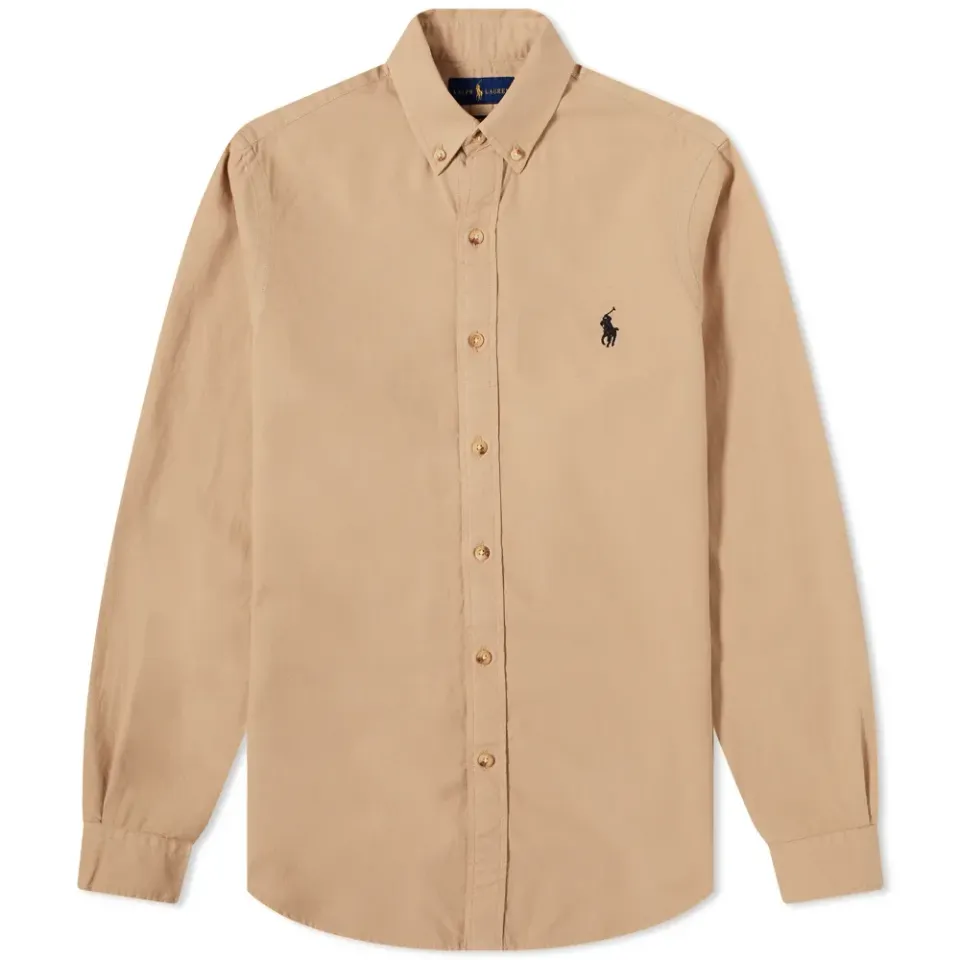 Pique Button Down Shirt