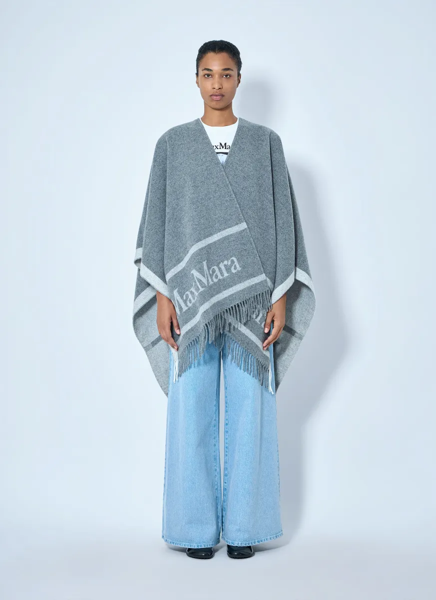 Woven Fringe Poncho