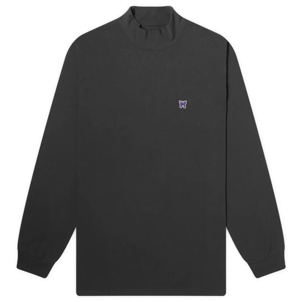 Long Sleeve Mock Neck T-Shirt