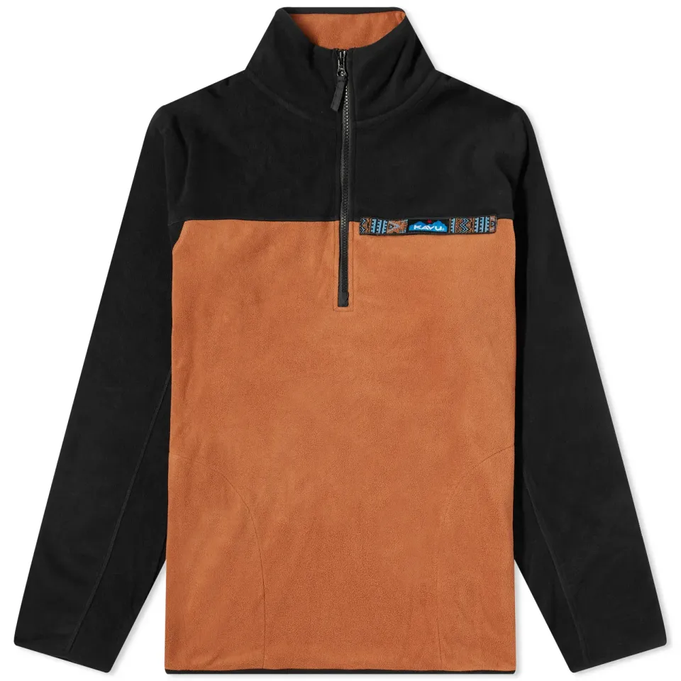 Winter Throwshirt Half Zip Fleece